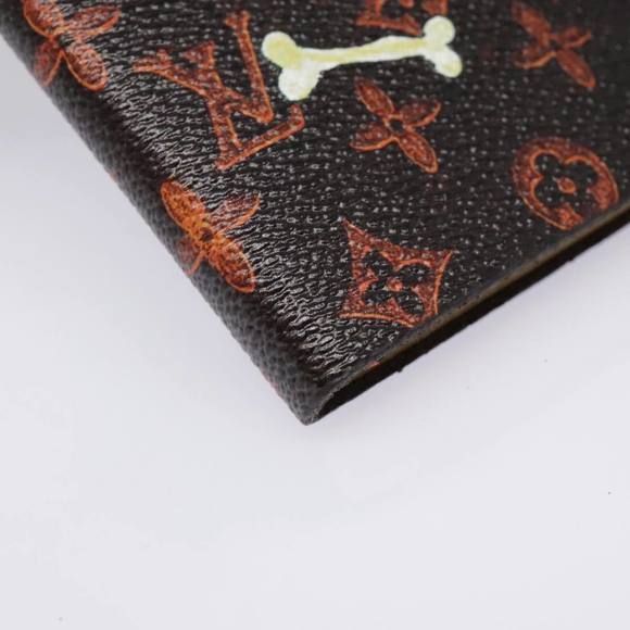 LOUIS VUITTON Catgram Cayenne Clemence Note Cover Orange GI0358 LV Auth 92886 - Picture 14 of 16